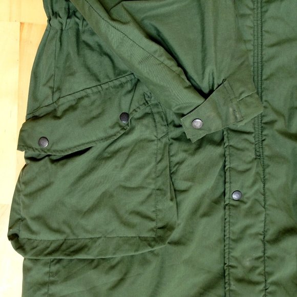 Genuine Swedish Army Insulated Thermal M90 Jacket Green Cold Weather Large - Picture 5 of 12